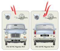 MG Magnette MkIV 1961-68 Air Freshener